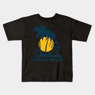 Cancun Trip 2024 Squad Vacation Kids T-Shirt